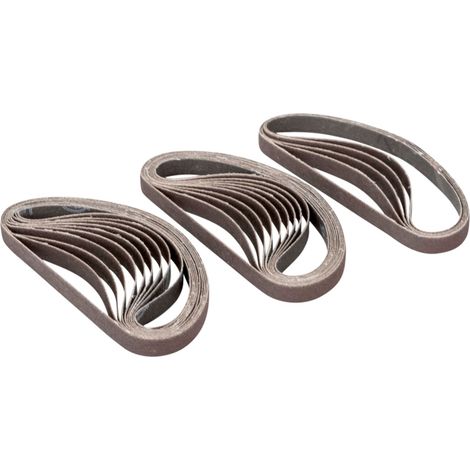 Bahco Ersatzbänder für Bandschleifer, 20 mm, Körnung 100, 25 Stk. (1/3)