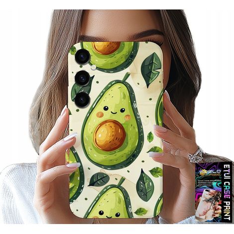 Custodia per Samsung Galaxy S25 - Simpatica custodia con avocado sorridente (1/5)