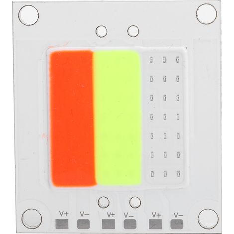 Source de lumière LED COB 50W 40X45mm, projecteur haute puissance RGB (rouge, vert, bleu) (1/5)