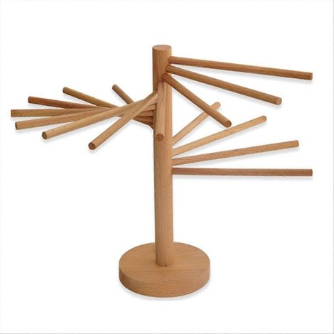 Séchoir à pâtes en bois, séchoir à spaghetti (1/5)