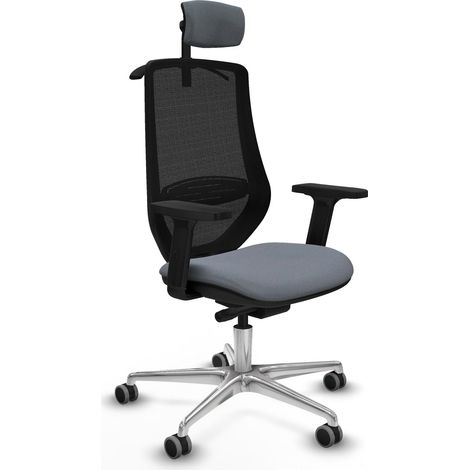 Piqueras-y-crespo Mardos traslack bali chaise bureau gris