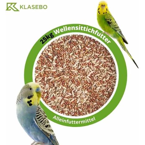 Mangime per parrocchetti 25kg, cibo per cocorite, mangime per uccelli, alimento per cocorite (1/2)