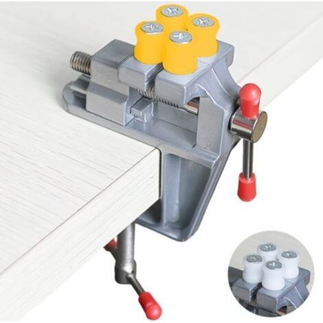 Mini étau universel pour perceuse de table - Pour bricolage, bijoux, réparation de montres, sculpture nucléaire - Outil de réparation