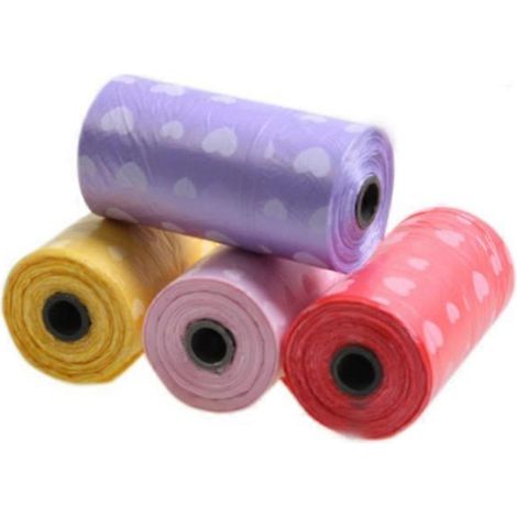 Mini sacs poubelle de recyclage pour bureau, petits sacs poubelle jetables pour voiture, salle de bain, cuisine et rangement sous les meubles. (1/2)
