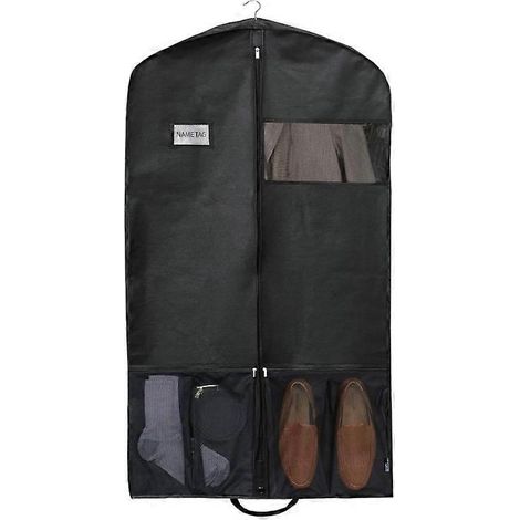 Housses à vêtements robustes de 43 pouces pour le rangement dans un placard ou les voyages ( ) (1/5)