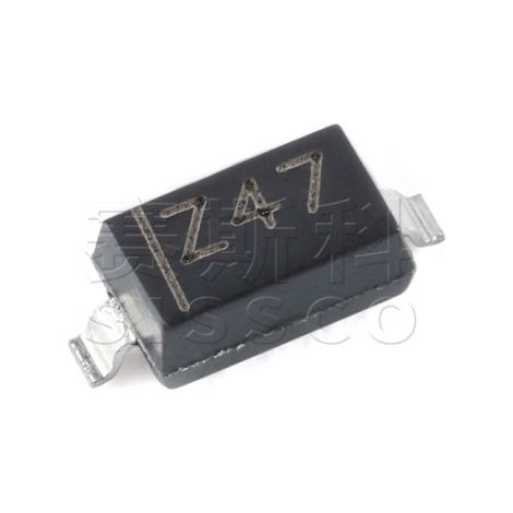 Changdian 2CZ4007 Z47 SOD-123 1000V 1A electronic component, general purpose rectifier diode, 5 pieces, assembly included.
