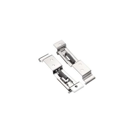 supports de plaque d'immatriculation de remorque en acier inoxydable, à ressort, pour plaques d'immatriculation de voiture, profondeur de 4,25 pouces - (1/2)
