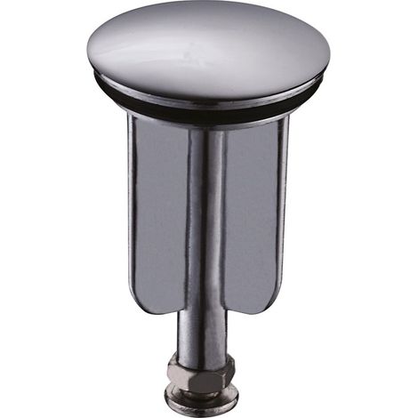 Tappo salterello antivandalo 1"1/4 in metallo cromato Tecom