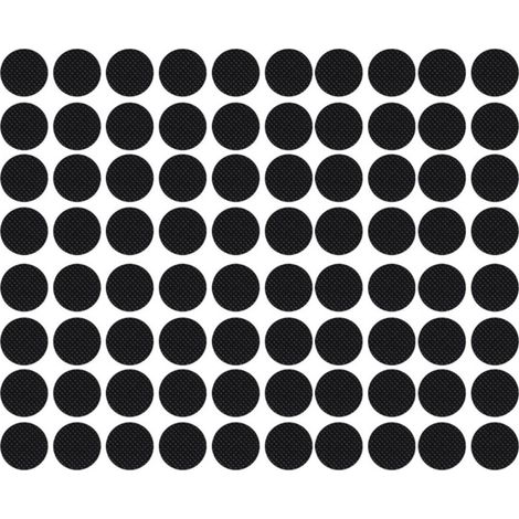 1Inch Self-Stick Furniture Round Felt Pads Wood Floor Protectors– Your Hard Floors from Furniture Scratches, Pack of 80, Black (1/5)