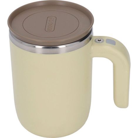 Tasse chauffante magnétique électrique rechaable pour café, thé, cacao et lait - Mélange automatique sans fil. (1/5)