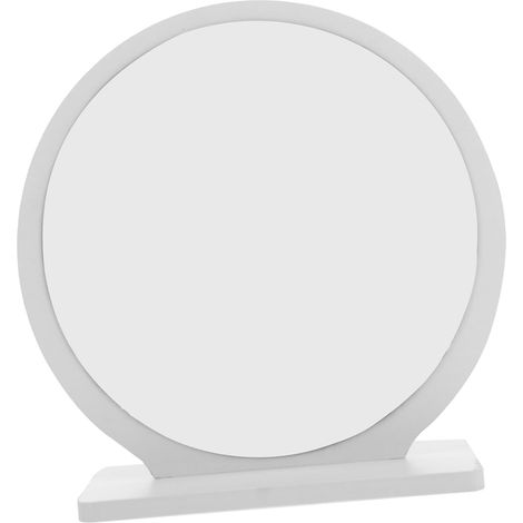 Miroir De Maquillage Rond avec Éclairage Chaud Miroir De Coiffeuse Élégant Et Pratique pour Dresser Et Appliquer Maquillage (1/5)