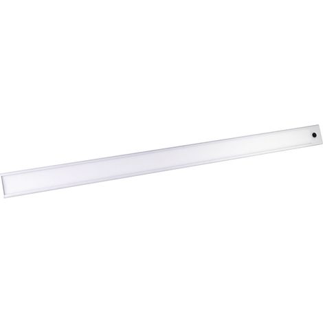 Réglette LED Blanc 3.6W, 250 lm, 4000K, recheargable, extra plat, inter. On/Off/Auto, intensité variable - Tibelec (1/4)