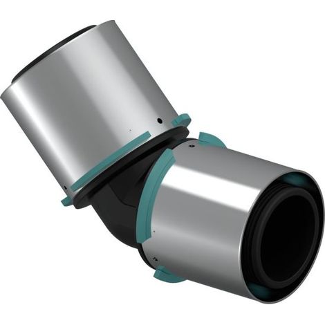 S-Press Verbund Winkel 45Gr PPSU 63-63