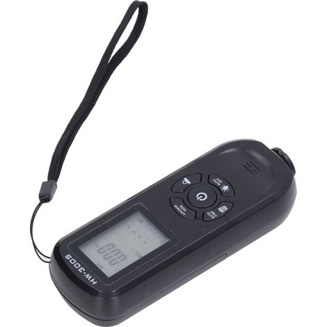 HW-300S Schichtdickenmessgerät, digitales Filmdickenmessgerät mit schwarzer Hintergrundbeleuchtung und LCD-Display für Fertigung, Metallverarbeitung und Chemie, Hochformatanzeige (1/5)