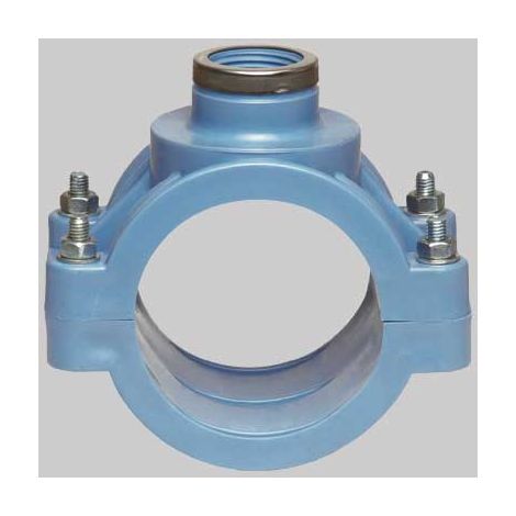 PRESA STAFFA CON ANELLO DI RINFORZO PN 16 75 x 1 UNIDELTA