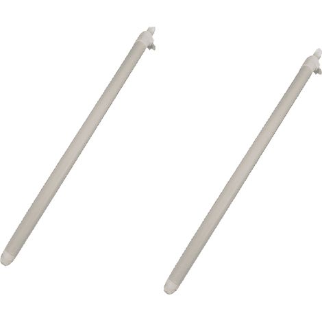 2 x Windbreak Tension Rods - Adjustable Straighten Stretch Bar (1/5)