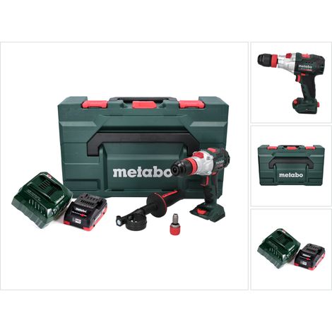 Metabo SB 18 LTX BL Q I Perceuse-visseuse à percussion sans fil 18 V 130 Nm Brushless + 1x batterie 4,0 Ah + chargeur + metaBOX (1/5)