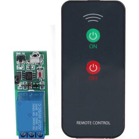 5V IR Infrarot-Relaismodul mit Einweg-Fernbedienung (1/5)