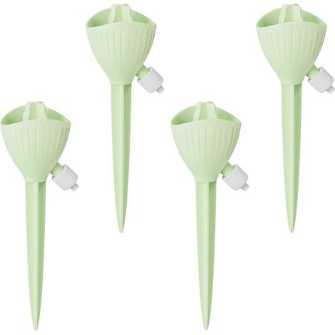 Dispositivo di irrigazione a goccia per giardinaggio, piccolo e grazioso, per piante ed erbe aromatiche. (1/5)
