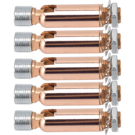 Lot de 5 adaptateurs M10 pour plafond incliné, compatibles avec les suspensions de plafonniers, lustres et autres luminaires sur rail. Accessoires de suspension M10 avec joint de direction à engrenage (1/5)