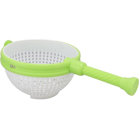 Essoreuse à salade multifonction en plastique grande capacité pour la cuisine et la maison (1/5)