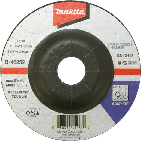 Makita schruppscheibe 115x6mm stahl