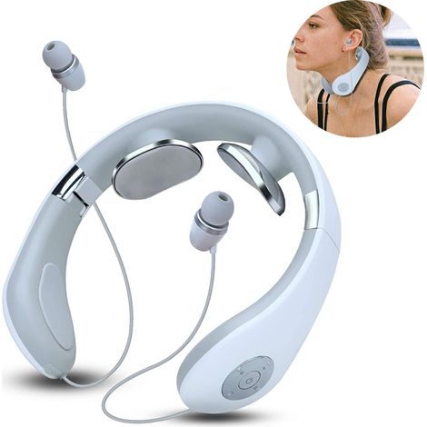 Massager Col - 3 Modes De Massage - Chaleur Thermostatique 42 °C - Bluetooth 5.0 - Pour Bureau Maison Voyage - 1 Pièce (1/5)