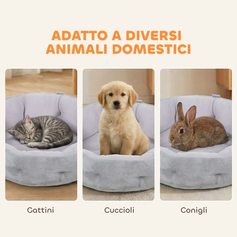 Lit réversible pour chat et petit chien, usage intérieur, coussin moelleux pour animaux de compagnie (1/5)