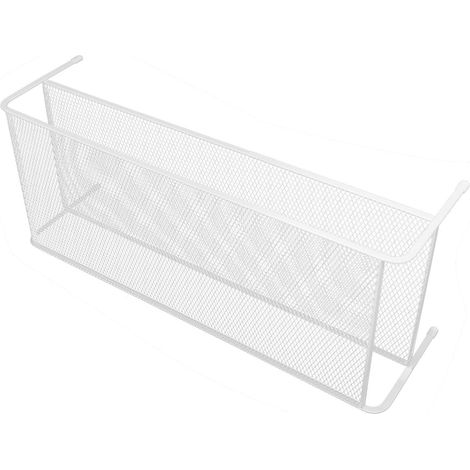 Réhausseur D'écran en Fer Blanc Résistant la Déformation L'abrasion, Support Multifonction pour Bureau à Domicile ou Scolaire, Double Couche Allongée (1/5)