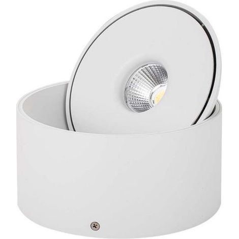 Spot LED Encastrable Saillie Orientable D148 20W CCT IRC90 Rond Blanc V-TAC VT-2825 - 25 deg - Switch 3000-4000-6400K