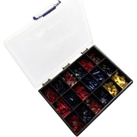 WKK 6368 Assortiment de cosses à sertir 0.50 mm² 6 mm² rouge, bleu, jaune 1 set