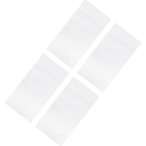 Lot de 4 autocollants muraux de sécurité en anglais (type B) pour supermarché, bureau ou école. (1/5)