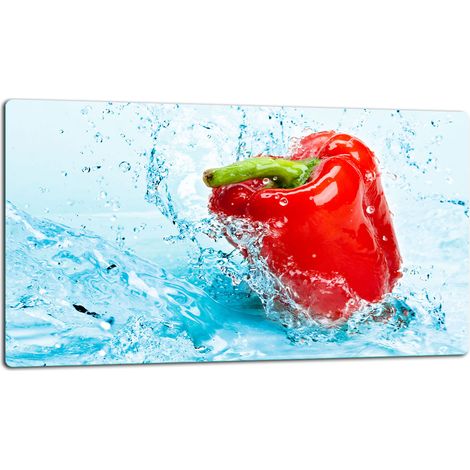 Schneidebrett aus Glas, 52 x 30 cm, Pfefferstreuer (1/5)