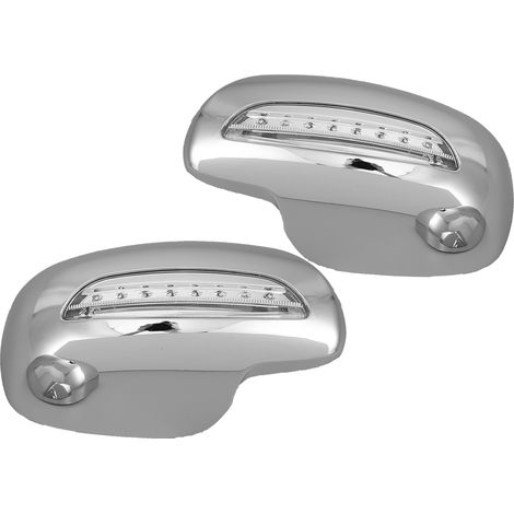 Außenspiegelgehäuse (2 Stück) mit LED-Blinkern und Tagfahrlicht, kompatibel mit Toyota Prius 2003-2008 (1/5)
