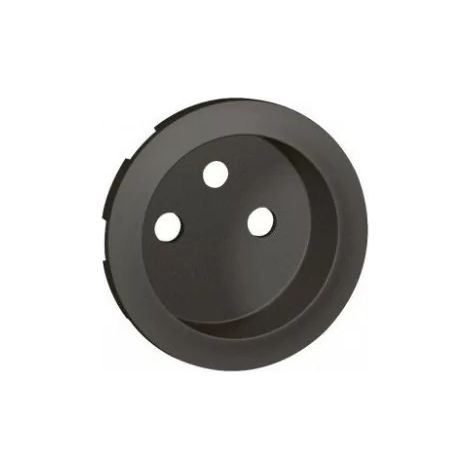 Legrand 067912 – Radkappe – 2P+T Standard-Buchse – Graphit