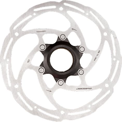 Disque De Frein Vélo 180mm Center Lock - Freinage Fiable Entrée De Gamme - Jagwire