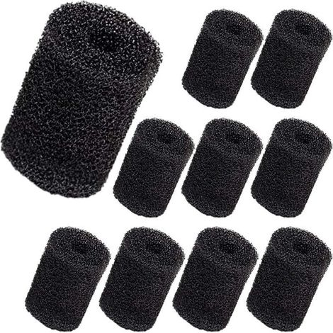Ulisem 10 pièces de Rechange pour épurateur de Queue Polaris pour Queue de Tuyau de Nettoyeur de Piscine Vac-Sweep - Convient à 180,280,360,380,480,3900 Mousse à l'extrémité du Tuyau