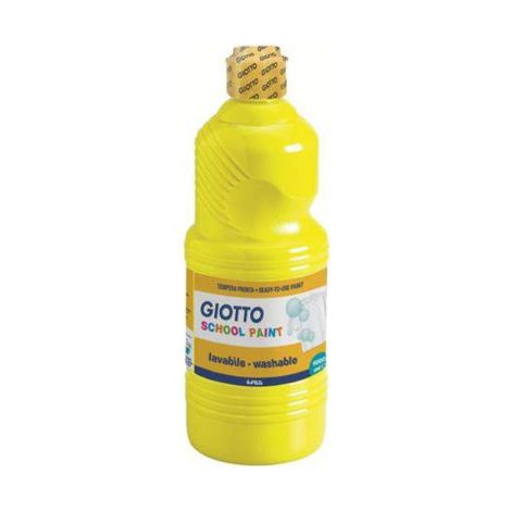 TEMPERA LAVABLE 1L AMARILLO GIOTTO