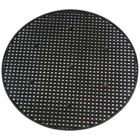 Filet de fond vert pour pots de fleurs, anti-perforation, matériau de jardin anti-insectes, filet de fond noir (rond 4,5 cm 20 pièces)