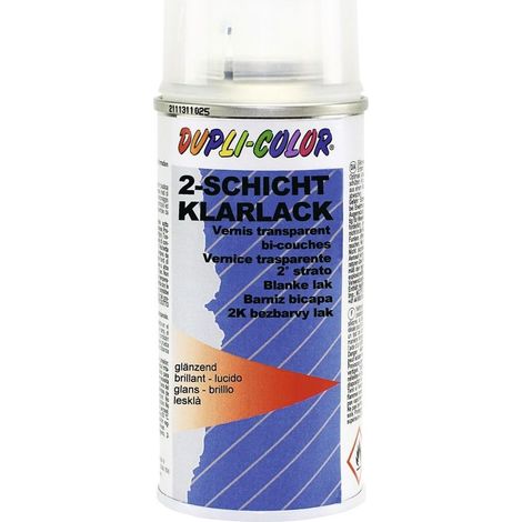 VERNIS INCOLORE POUR PEINTURE METALLISEE AEROSOL 150ML DUPLI COLOR