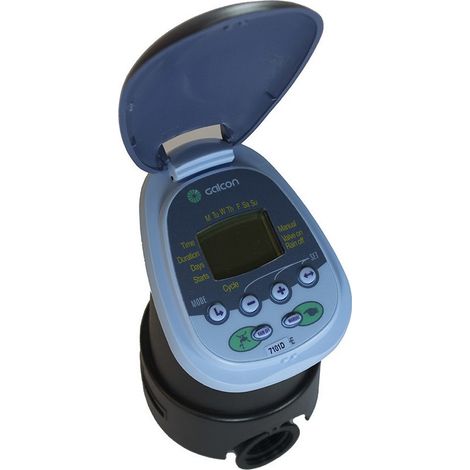 ELECTROVALVULA RIEGO GALCON CON PROGRAMADOR 7001 IP68  PROGRAMADOR DE RIEGO GALCON 7001 IP 68 A PILAS  VALVULA HIDRAULICA 1 TOTALMENTE SUMERGIBLE  PROGRAMADOR DE RIEGO   PROGRAMADOR RIEGO