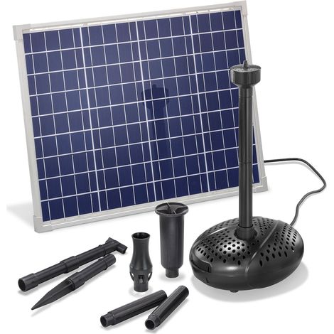 esotec Teichpumpe Wasserspiel Solar-Springbrunnen Kit 50/2500 PRO 101917 (1/5)