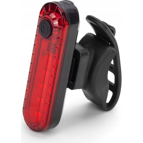 Luce posteriore rossa per bicicletta, ricaricabile, LED, durevole e robusta (1/5)