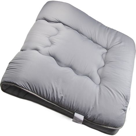 Matelas tatami japonais épais, matelas pliable, tapis de sol tatami, simple/double style japonais - gris (1/5)