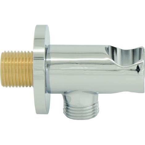 Presa D'acqua Supporto Doccetta Ø 50x59 cm in Acciaio Inox Cordoba T (1/2)