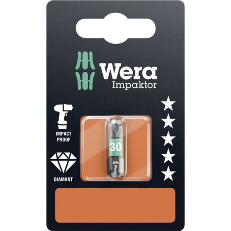 Embouts IMP DC SB Impaktor - TX 30 x 25 mm - WERA : 05073926001 (1/10)