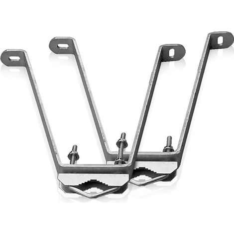 FIXATION MURALE POUR ANTENNE : MAT DIAM. 50MM