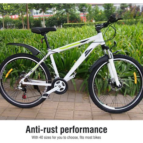 1 potence de direction en titane pour vélo, vis à filetage M6, accessoire de vélo (doré M6-35) (1/5)