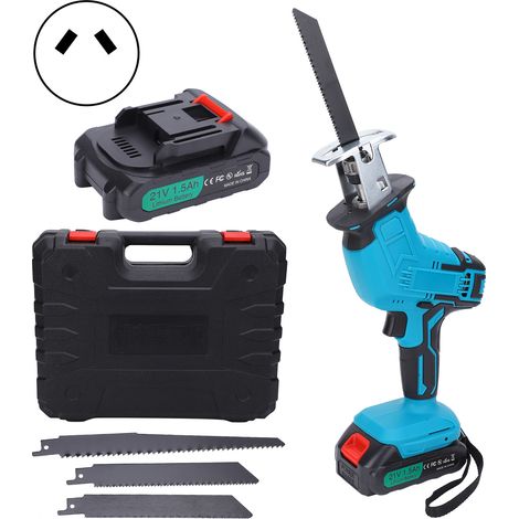 Scie électrique alternative portable extérieure tronçonneuse à bois Lithium 100-240V CA (Fiche AU) (1/5)