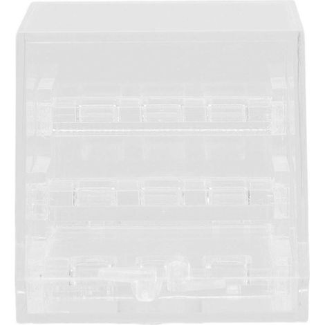Boîte de présentation en acrylique transparent, idéale pour le rangement, boîte transparente multicouche (1/5)
